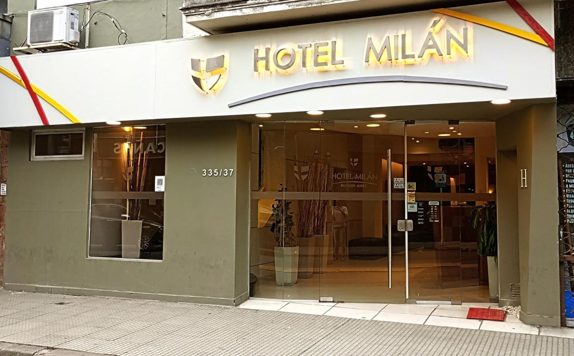 Hotel Milan بوينس آيرس المظهر الخارجي الصورة